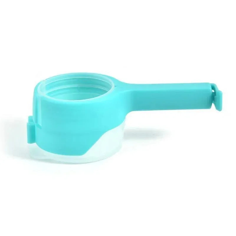 Bag Clips for Food Storage Sealing Clips with Pour Spouts Kitchen Chip Bag Clips Plastic Cap Sealer Clip Kitchen Storage