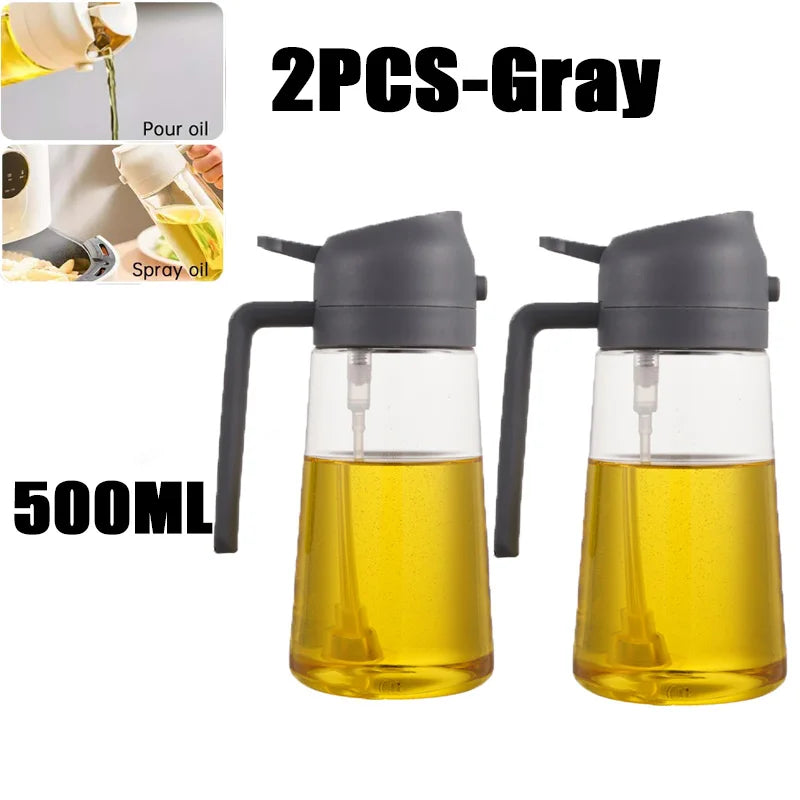 2in1 500ml Plastic oil sprayer