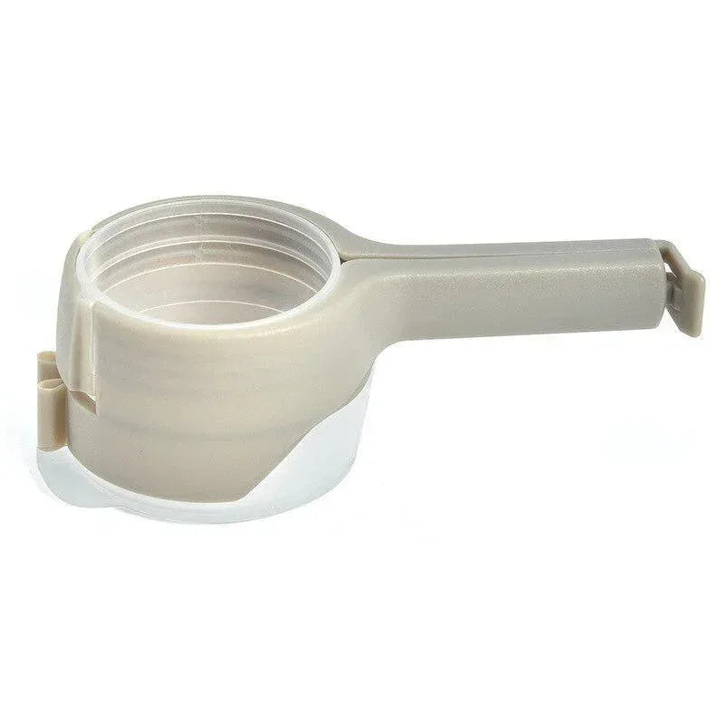 Bag Clips for Food Storage Sealing Clips with Pour Spouts Kitchen Chip Bag Clips Plastic Cap Sealer Clip Kitchen Storage
