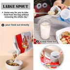 Bag Clips for Food Storage Sealing Clips with Pour Spouts Kitchen Chip Bag Clips Plastic Cap Sealer Clip Kitchen Storage