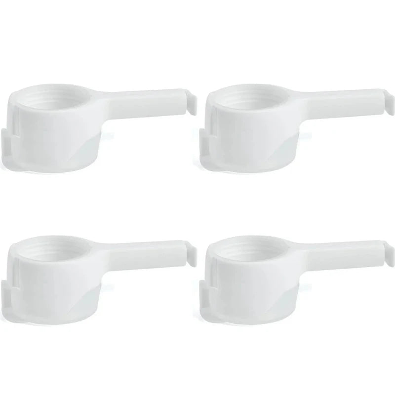 Bag Clips for Food Storage Sealing Clips with Pour Spouts Kitchen Chip Bag Clips Plastic Cap Sealer Clip Kitchen Storage