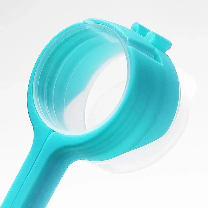 Bag Clips for Food Storage Sealing Clips with Pour Spouts Kitchen Chip Bag Clips Plastic Cap Sealer Clip Kitchen Storage